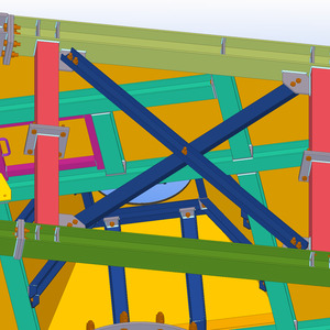 AL55 Radome supporting structure (4 t) Alaska - Ch. STADLER Kft.