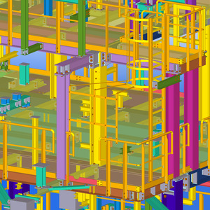 eFurnace csőtartó épület (100 t) BASF, Ludwigshafen - FÖLDES Kft.