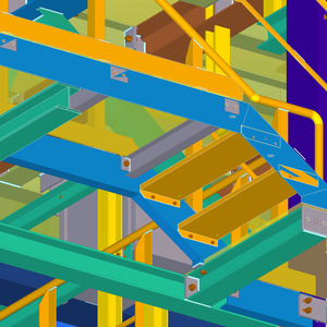 eFurnace csőtartó épület (100 t) BASF, Ludwigshafen - FÖLDES Kft.